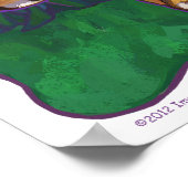 Tigergeschenke und -zubehör poster (Ecke)