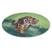 Tigergeschenke und -zubehör schneidebrett (Ecke)