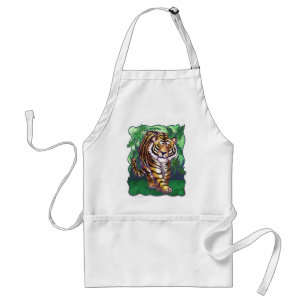 Tigergeschenke und -zubehör schürze