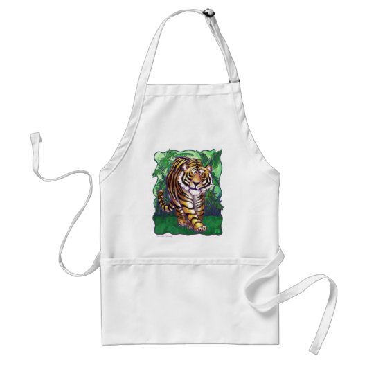 Tigergeschenke und -zubehör schürze (Vorne)