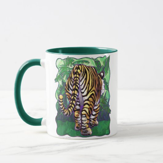 Tigergeschenke und -zubehör tasse (Links)