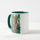 Tigergeschenke und -zubehör tasse (Vorderseite Links)