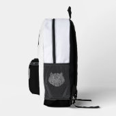 Tigergesicht Bedruckter Rucksack (Rechts)