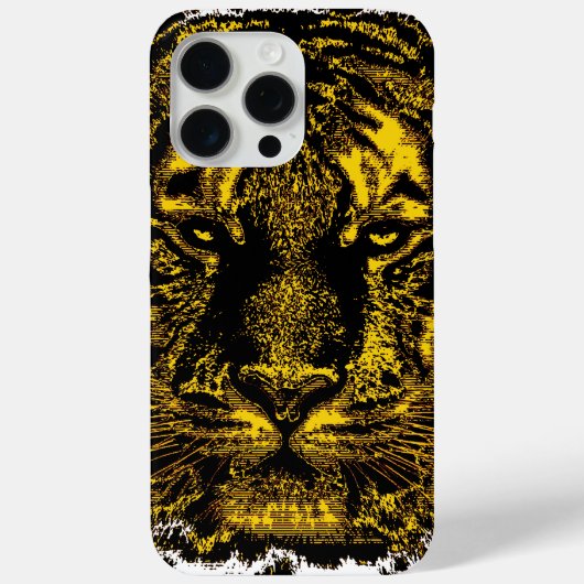 Tigergesicht Case-Mate iPhone Hülle (Rückseite)