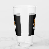 Tigergesicht-Glasbecher Glas (Rechts)