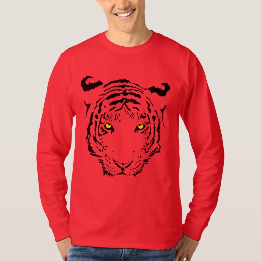 Tigergesicht - Shirt (Vorderseite)