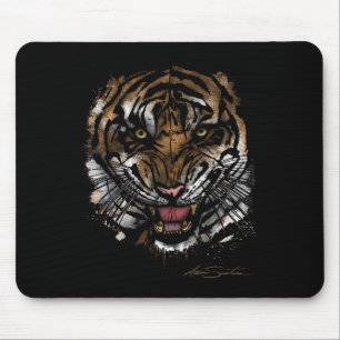 Tigergesicht (Signature-Design) Mousepad