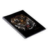 Tigergesicht (Signature-Design) Notizblock (Rechte Seite)