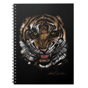 Tigergesicht (Signature-Design) Notizblock