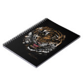 Tigergesicht (Signature-Design) Notizblock (Linke Seite)