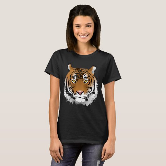 Tigergesicht T-Shirt (Vorne ganz)