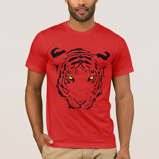 Tigergesicht T-Shirt (Vorderseite)