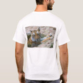 Tigergesichts-Shirt T-Shirt (Rückseite)