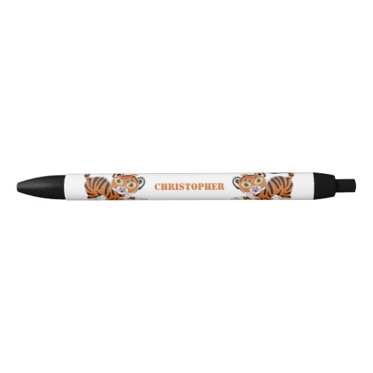 Tigergestaltung Kugelschreiber (Vorderseite)