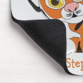 Tigergestaltung Mousepad (Ecke)