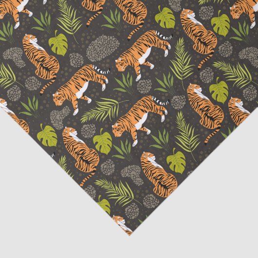 Tigergewebe Seidenpapier (Ausschnitt)