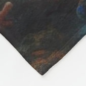 Tigerhai & Korallenriff Fleecedecke (Ecke)