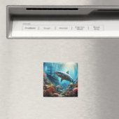 Tigerhai & Korallenriff Magnet (In Situ (Geschirrspüler))