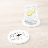 Tigerhai-Untersetzer Untersetzer (Seite)