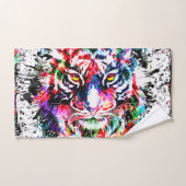 Tigerhandtücher | Farblich Zeichnend | Abstrakte K Badhandtuch Set (Handtuch)