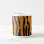 Tigerhaut-Druckentwurf, Tiger stripes Muster Kaffeetasse (Mittel)