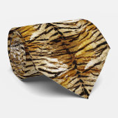 Tigerhaut, stilvoll, tiger, gestreift, tierischer krawatte (Gerollt)