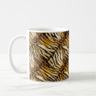 Tigerhaut, stylish, tiger, gestreift, tierischer A Kaffeetasse