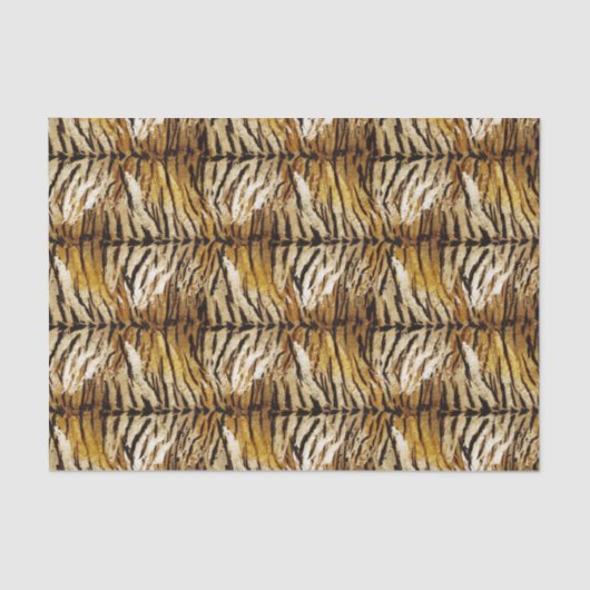 Tigerhaut, stylish, tiger, gestreift, tierischer A Seidenpapier (Vorderseite)
