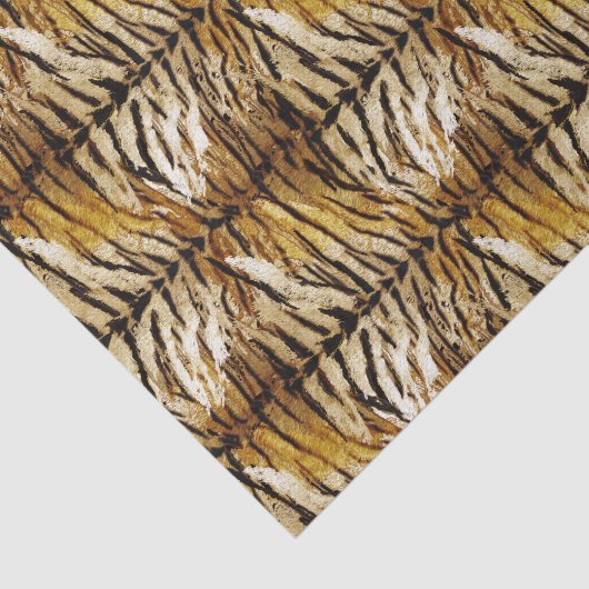 Tigerhaut, stylish, tiger, gestreift, tierischer A Seidenpapier (Ausschnitt)