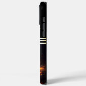 Tigerherrennen im Schatten Case-Mate iPhone Hülle (Rückseite / Links)