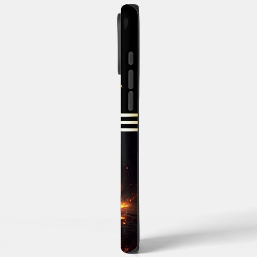 Tigerherrennen im Schatten Case-Mate iPhone Hülle (Rückseite / Links)