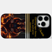 Tigerherrennen im Schatten Case-Mate iPhone Hülle (Rückseite (Horizontal))