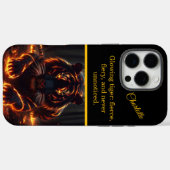 Tigerherrennen im Schatten Case-Mate iPhone Hülle (Rückseite (Horizontal))