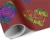 Tigerherz 1 geschenkpapier (Rolleneckpunkt)