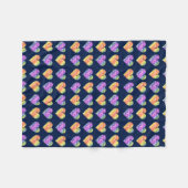 Tigerherz 4 fleecedecke (Vorderseite (Horizontal))