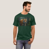 Tigerjagd in Bamboo Grove T-Shirt (Vorne ganz)