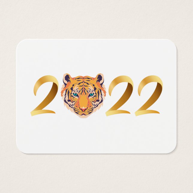 Tigerjahr 2022 (Vorderseite)