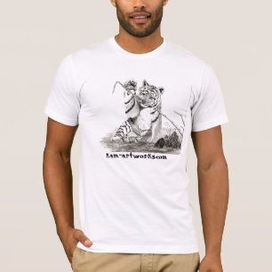 Tigerjunges am Spiel T-Shirt