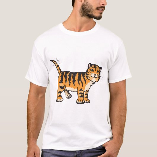 Tigerjunges T-Shirt (Vorderseite)