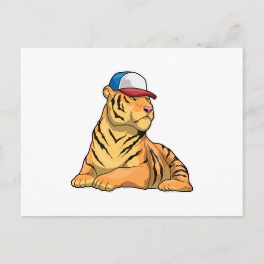 Tigerkappe Postkarte (Vorderseite)