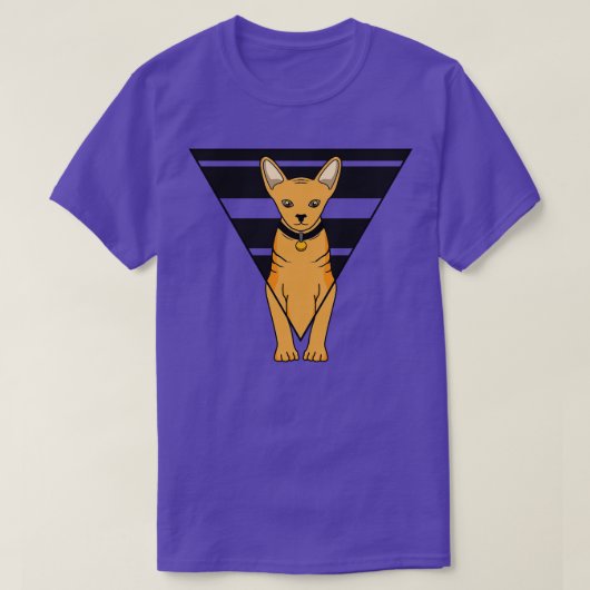 Tigerkatze mit Collar T-Shirt (Design vorne)