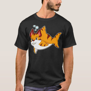Tigerkatze wie Wasser T-Shirt