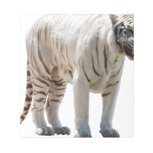 Tigerkatzenstreifen personalisieren diy Jahrestage Notizblock