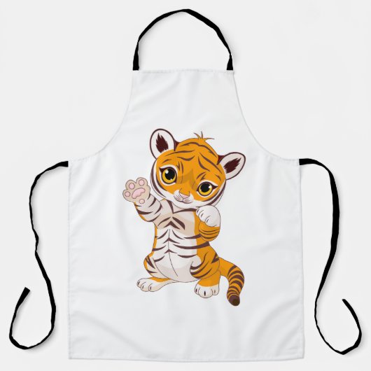 Tigerkind Schürze (Vorderseite)