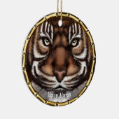 Tigerknochen Keramik Ornament (Rechts)