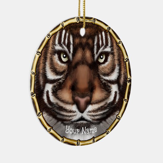 Tigerknochen Keramik Ornament (Rechts)