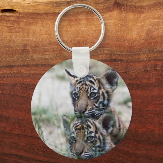 Tigerknochen Schlüsselanhänger (Vorderseite)