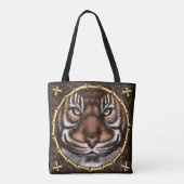 Tigerknochen Tasche (Rückseite)