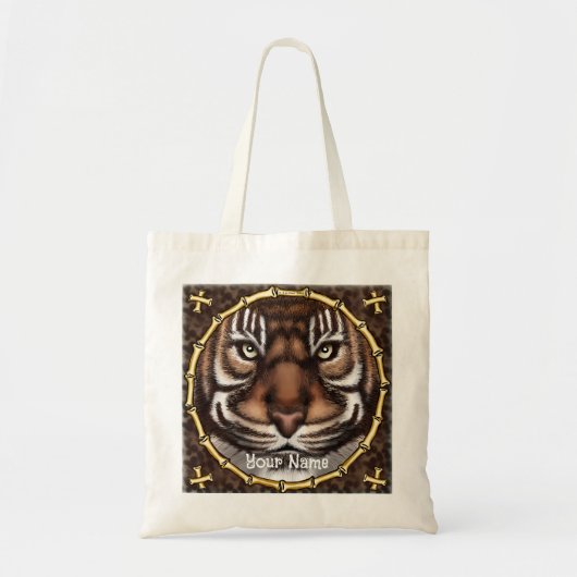 Tigerknochen-Tasche Tragetasche (Vorne)