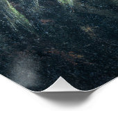 Tigerkopf, Kunstmalerei, Poster (Ecke)